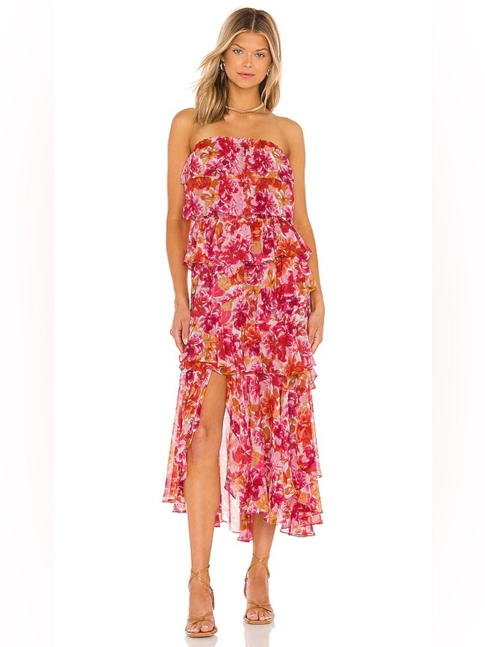 NWT MISA Los Angeles Luciana dress Floral Burst